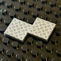 2x Metallplatten