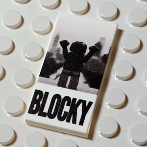 Blocky Balboa Kinoplakat