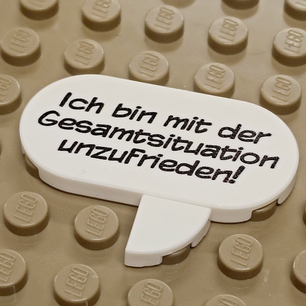Wunsch-Sprechblase